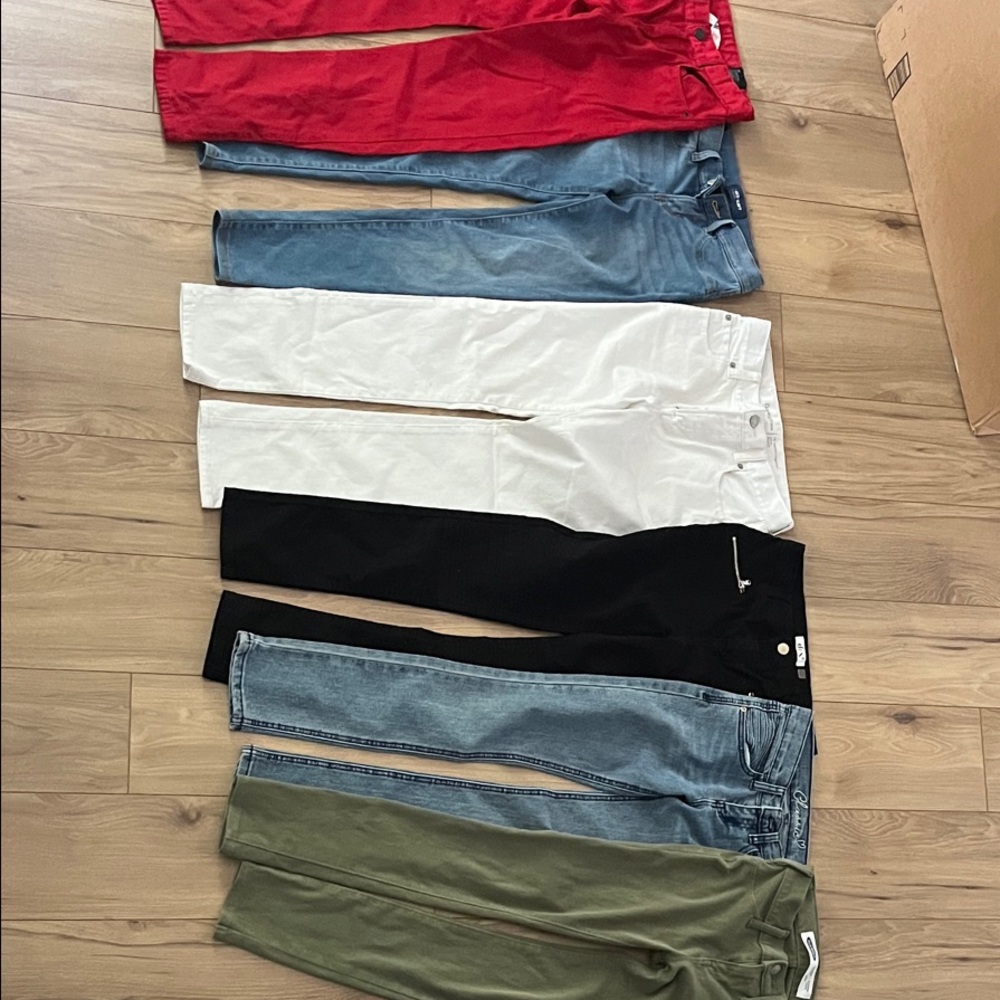 Girls size 10 Pants and jeans bundle